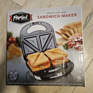 New Parini Electric Non-Stick Sandwich Maker